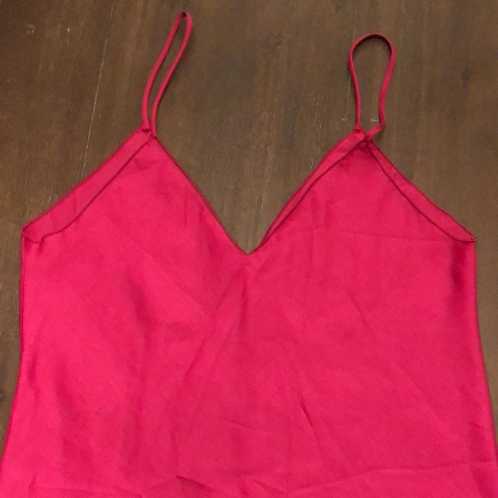 Hot pink camisole